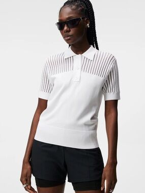J.Lindeberg | Zeta Knitted Shirt | off White